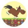 Brown Cob Sticker