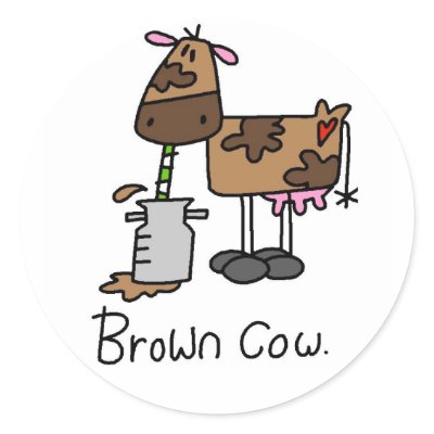 Brown Cow T-shirts and Gifts by stick_figures