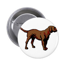 Brown Dog buttons
