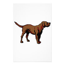 Brown Dog stationery
