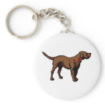 Brown Dog keychains