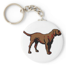 Brown Dog keychains