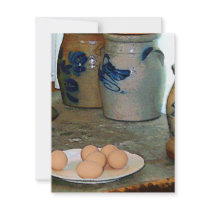 Brown Eggs and Ginger Jars