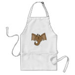 Brown Elephant Apron