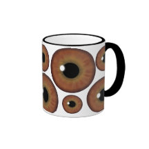 Brown Eye Iris Cool Custom Mug
