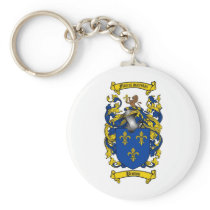 BROWN FAMILY CREST -  BROWN COAT OF ARMS KEY CHAINS