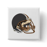 Brown Football Helmet
