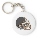 Brown Football Helmet