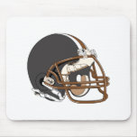 Brown Football Helmet