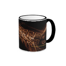 Brown/Gold C-spine X-ray  (no text) mug