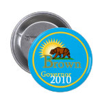 BROWN Governor 2010 Button