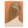 Brown Hair Lady Card