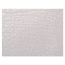 Brown leather letterhead design