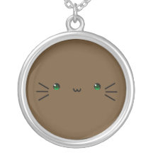 brown neko pendants