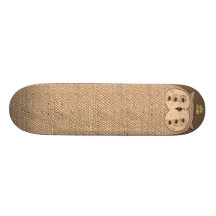 Brown Owl by Keaton Henson Custom Skate Board