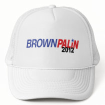 Brown Palin 2012 Trucker Hat