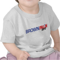 Brown Palin 2012 Tee Shirts