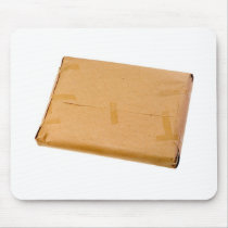 Brown parcel mousepads