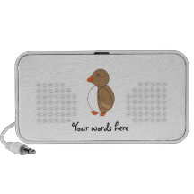 Brown penguin mp3 speaker