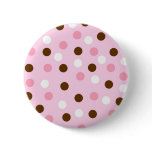 Brown & Pink Polka Dots