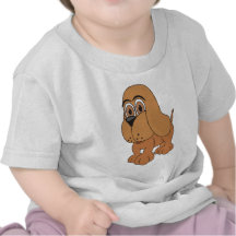 Brown Puppy Dog T-shirt