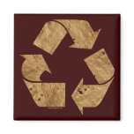 Brown Recycle Sign