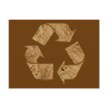 Brown Recycle Sign