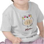 Brown Spotted Cute Cow T-shirt