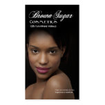 Brown Sugar I - Afrocentric Cosmetics, Makeup Business Cards