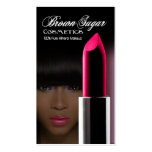Brown Sugar II - Afrocentric Cosmetics, Makeup business cards