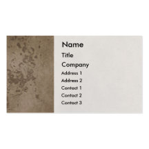Brown Textured Business Card