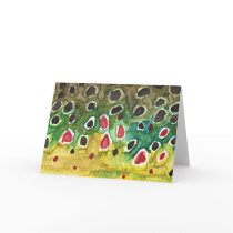 Brown Trout Fish Cards