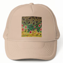 Brown Trout Fish Mesh Hat