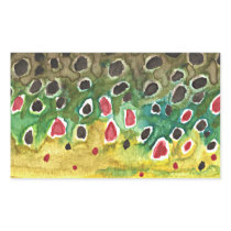 Brown Trout Fish Sticker