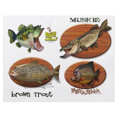Brown Trout Custom Flyer by len_simon