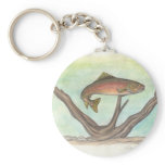 Brown Trout Key Chain