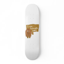 Brown Use sustainable wood Skateboard Deck