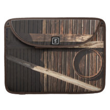 Brown Wooden Planks Barn Wall - rural photography MacBook Pro Sleeves