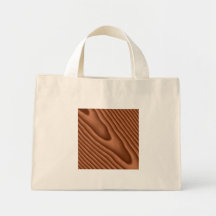 Brown Woodgrain Textured Bags