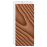 Brown Woodgrain Textured Custom Rack Card