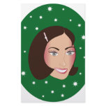 BrownHairGirl.ai Stationery Paper