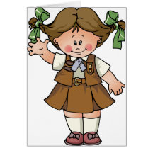 Brownie Brunette Card