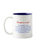 Brownie in a mug personalized gift with recipe