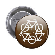 Browns recycle symbol buttons