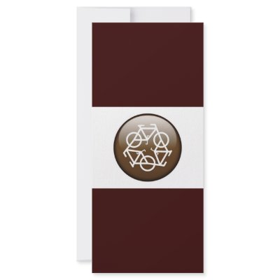 Browns recycle symbol rack card by CreativeColours