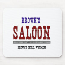 Brown's Saloon Mousepad