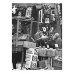 Brownsville market, Brooklyn: 1962 Postcard