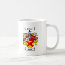 BRUCE FAMILY CREST -  BRUCE COAT OF ARMS COFFEE MUGS