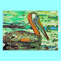 Bruce the Pelican cards