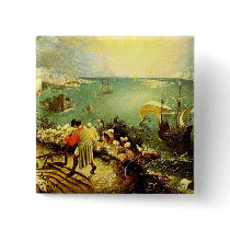 Bruegel's Landscape with the Fall of Icarus - 1558